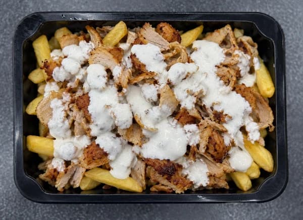 8. Kebab + hranolky